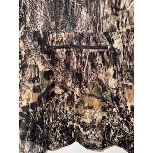 Ozark Trail Camouflage Mesh Jacket Men Size XL/XXL 1/4 Zip Hooded Pullover - Picture 7 of 8